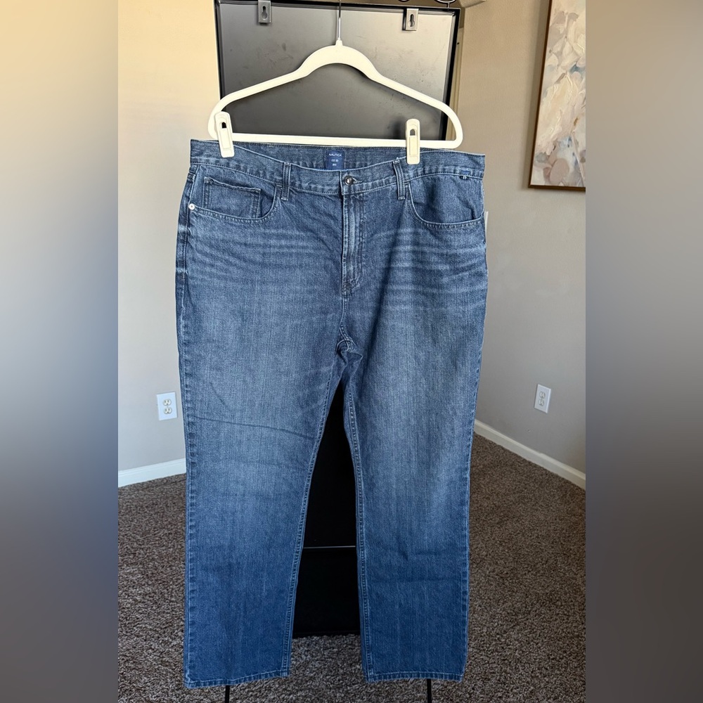 Nautica Men's Straight Fit Denim Jeans